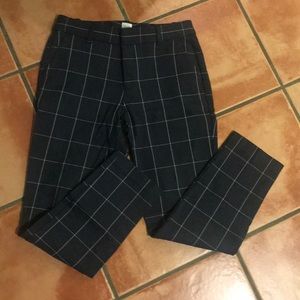 GAP plaid ankle pants